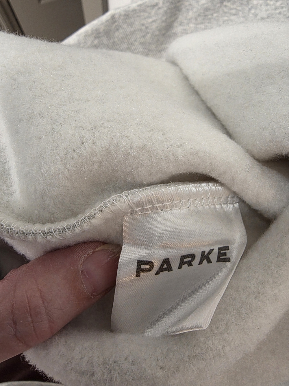 PARKE Gray Mock Neck - Picture 7 of 8